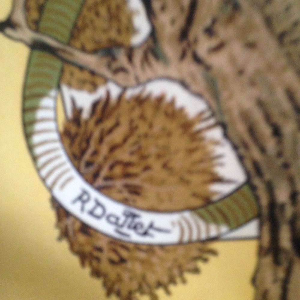 Hermès Vintage Robert Dallet "Les Mustangs" Scarf - Picture 4 of 8